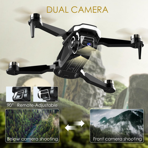 Cuadricóptero Dron Chubory A68 Wifi Fpv Con Cámara Hd De 2 K