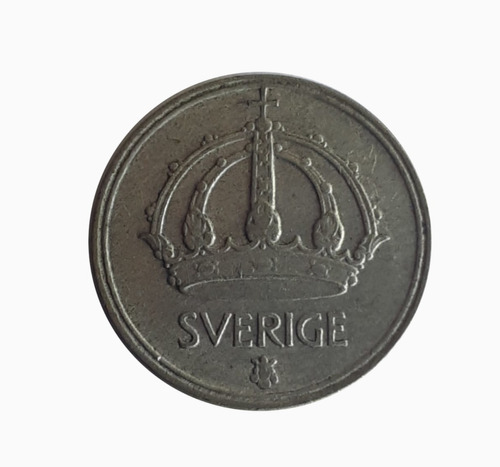 Moneda Suecia 1947 25 Ore