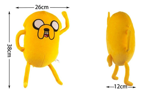 Hora De Aventura Bonecos Pelúcias Kit Finn Jake Bmo Presente