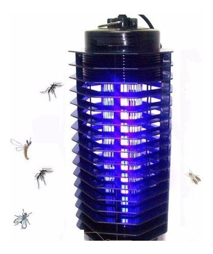 Imagen 1 de 3 de Lampara Eléctrica Mata Moscas, Mosquitos Y Zancudos
