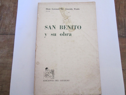 San Benito Y Su Obra 
