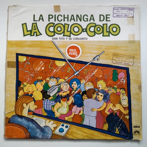 Lp Tito Aguirre - La Pichanga De La Colo Colo. J