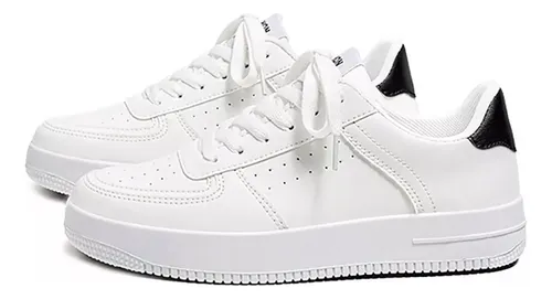 comprar Tenis Hombre Blancos Zapatos Casuales Elegantes Y Cómodos