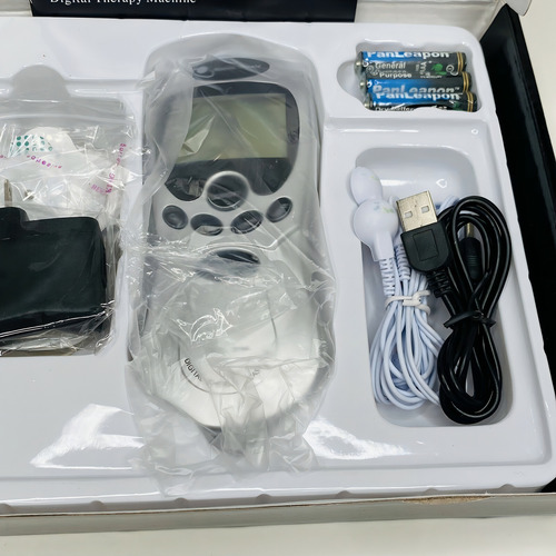 Máquina Electromasaje Portátil Terapia Estimulador Tens