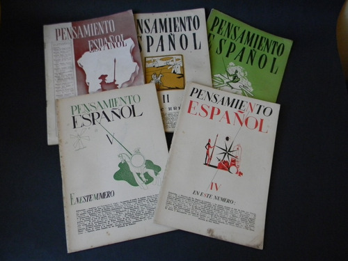 Revista Pensamiento Español 11 Números 1941-1942