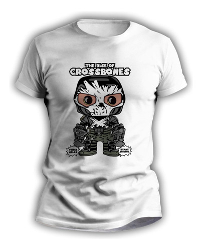 Remera Personalizada Sublimada Adultos Con Crossbone - 7275