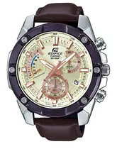 Comprar Reloj Hombre Casio Edifice Cod Efr-559bl-7a Joyeria Esponda Color de la malla Marrón oscuro Color del bisel Marrón oscuro Color del fondo Beige