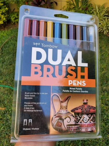 Plumones Tombow Dual Brush Para Lettering Punta Pincel Nuevo