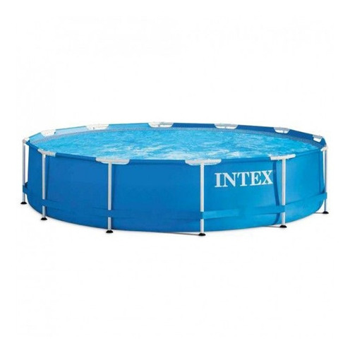 Pileta Estructural Intex Metal Frame 366x76 Cm Reforzada Cuo