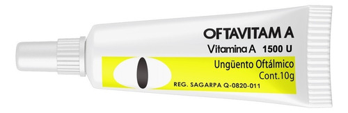 Oftavitam A  10 Gr De Santgar Ungüento Perros Y Gatos