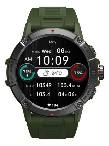 Reloj Deportivo Zeblaze Ares 3 Con Pulsera Inteligente Ips D