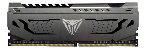 Memoria RAM Viper Steel gamer color gunmetal grey 16GB 2 Patriot PVS416G320C6K