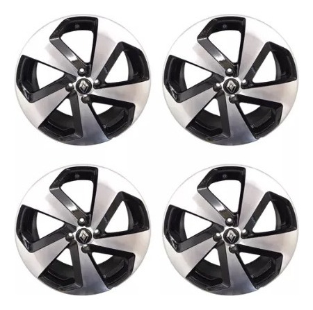 4 Rodas Aro 17 Renault Scenic Logan Sandero Stepway (6252)*