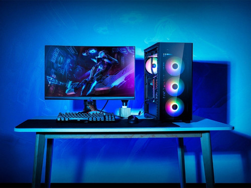 Gabinete Deepcool Matrexx 50 Add-rgb + 4 Coolers Argb Color Negro