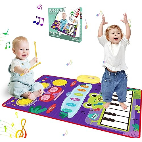 2 En 1 Mat Musical Juguetes Para Bebés Para Niños De 1jqny