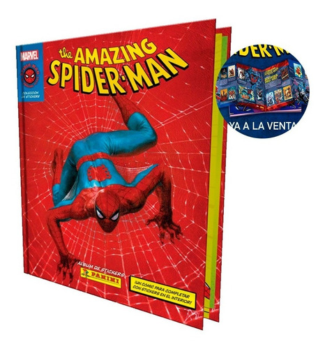 Album Spiderman Pasta Dura Aniversario 60 Oficial En Español