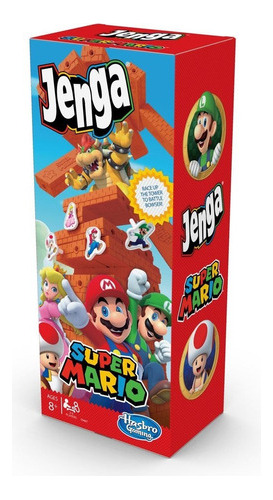 Juego De Mesa Jenga Nintendo Super Mario Hasbro E9487