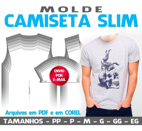 Molde Camisetas Para Uniformes Envio Fisico, Corel Ou Pdf