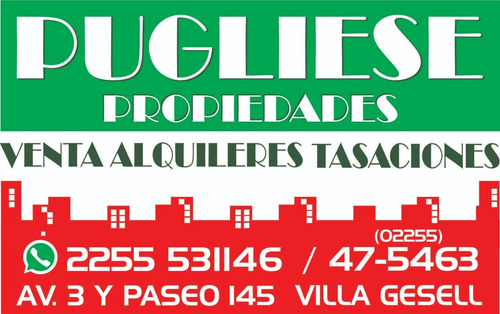 Imagen 12 de 12 de Magnifico Departamento De Dos Ambientes Amplios En Venta En Villa Gesell A Pocos Metros Del Mar