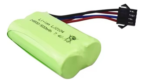 Bateria Recargable Litio Lipo 7.4v 14500/500 Mah Pila 500