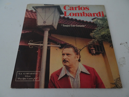 Carlos Lombardi - Tangos Con Corazon - Vinilo Argentino Prom