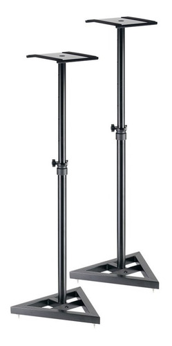 Imagen 3 de 10 de Soporte Par Elevador 40kg Monitores Estudio Stagg Smos10set