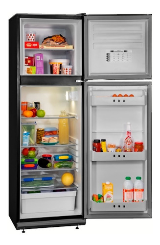 Heladera Vostok Freezer 360 Lts Frio Directo R134a Negra