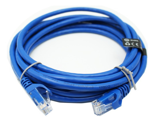 Hp Cable Utp Cat6, 3 Metros - Blue /09-dhc-cat6-utp-3m