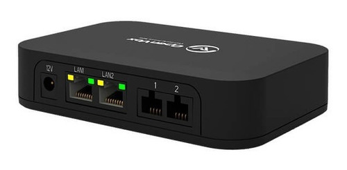 Gateway Con Servidor Sip 2 Puertos Fxo Linea Pbx Extensiones