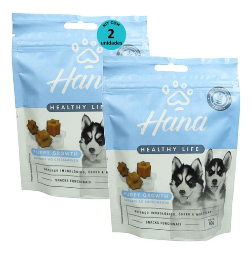 Hana Puppy Growth Suporte Ao Crescimento 80g Snacks Cães