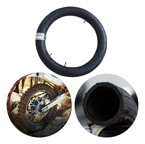 Camara De Ar 100/100-18 Reforçada 8mm Com Trava P/ Trilha