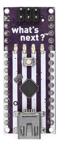 Whatsnext Atmega328 - Microcontrolador Compatible Con Purple