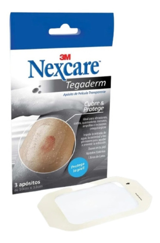 Nexcare Tegaderm 3m 3 Apósitos Estériles