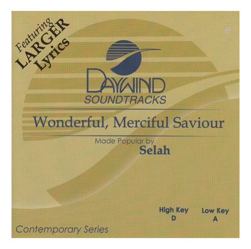 Cd: Wonderful Merciful Saviour [accompaniment/performance Tr