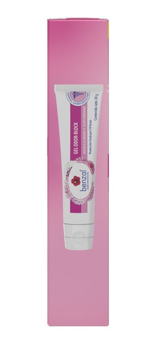 Benzal Gel Odor-block, Uso Diario Y Ayuda A Eliminar El Olor