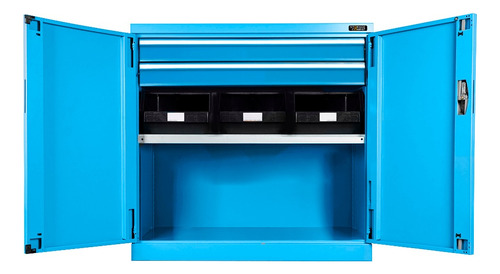 Armario Eficient Storage Compat 102x55x100cm Para 600 Kg Color Azul