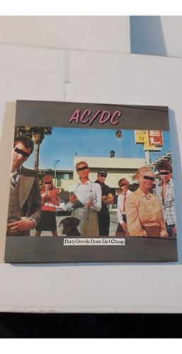 Mini Album Ac Dc Dirty Deeds Done Dirt Cheap Importado X