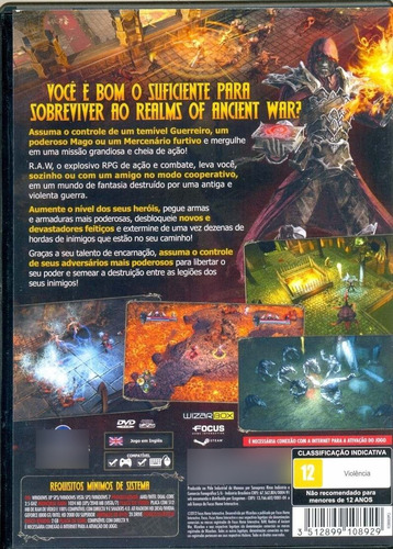 Game Usado Pc Realms Of Ancient War