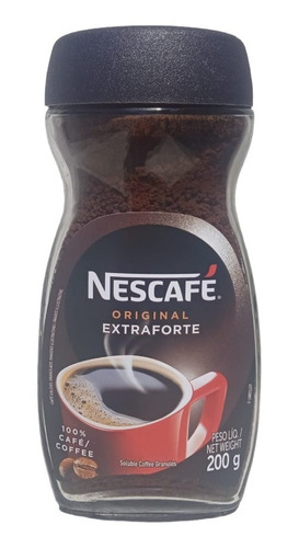 Pack 2 Café Nescafe Original Extra Fuerte 200grs 