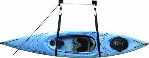 Malone Auto Estante Kayak Hamaca Deluxe Sistema Montacarga