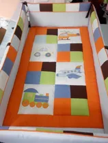 Comprar Set De Cuna Para Bebés Con Diseños Bordados Y Acolchados