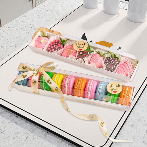 25 Cajas Para Macarrones, Cajas Para , Multiusos, Para