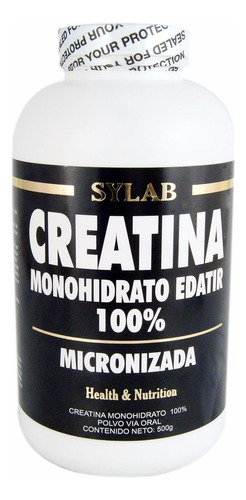 Creatina Sylab Monohidrato Micronizada 500g - Masa Muscular