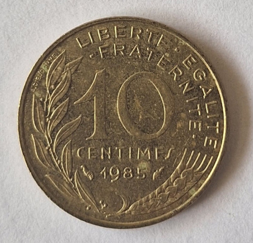 Espectacular Moneda De 10centimos De Franco (rareza)