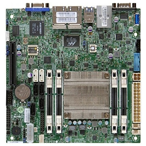 Supermicro Atom C2758 64gb Ddr3 Pcie Sata Usb Mini Itx Ddr3