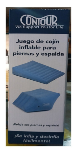Imagen 4 de 6 de Almohadas Inflables Contour Descanso Piernas Y Espalda Usa