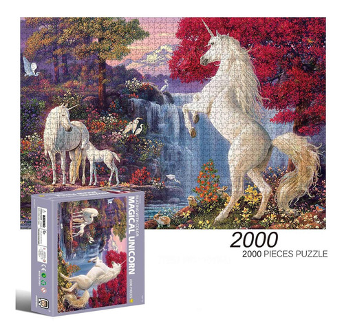 Puzzle Unicornios 2000 Pcs