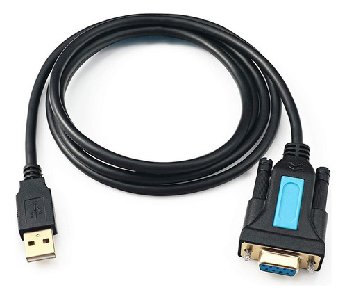 Adaptador Con Cable Usb 2.0 Macho A Rs232 Hembra Con Chip Pl