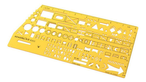 A 1pc Of Template 1: 50000 Plot Symbol Stencil