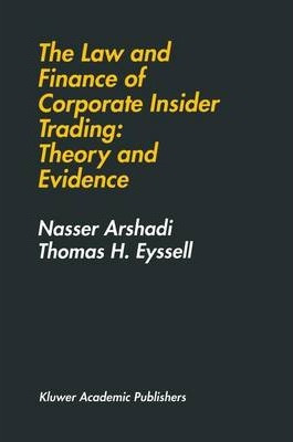 Libro The Law And Finance Of Corporate Insider Trading: T...